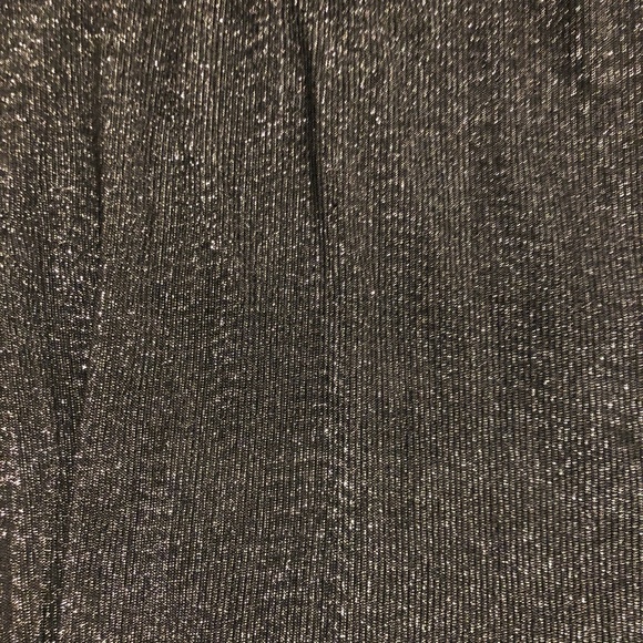 Strapless Black and Silver Mini Dress Size 1x - Picture 2 of 4